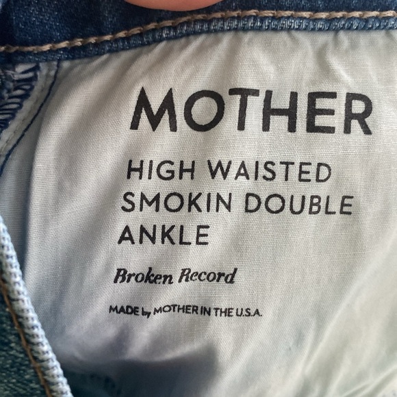 MOTHER High Rise Blue Jeans - Picture 7 of 13